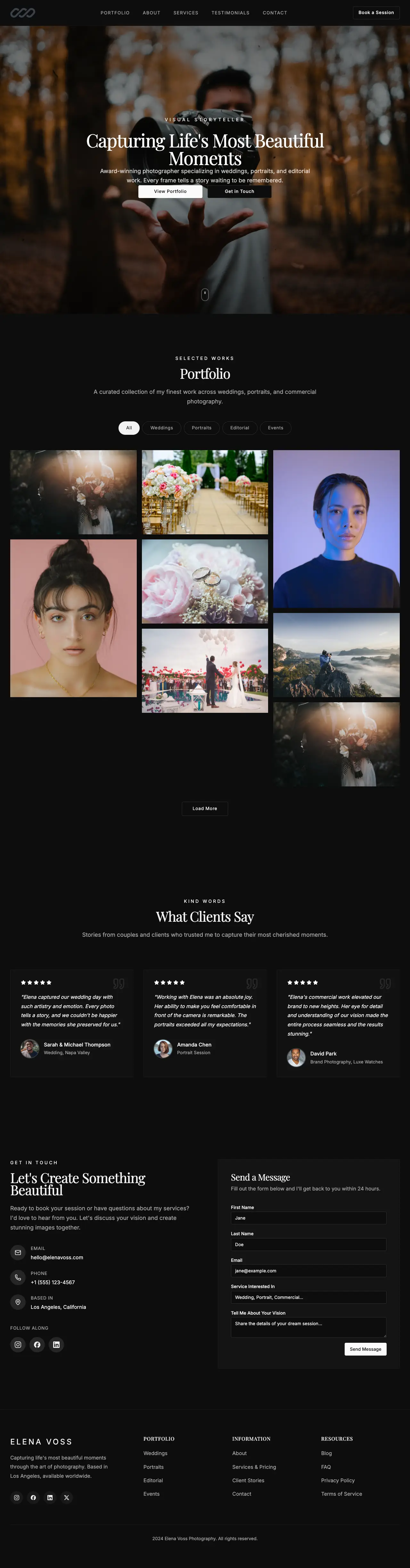 Photography Portfolio